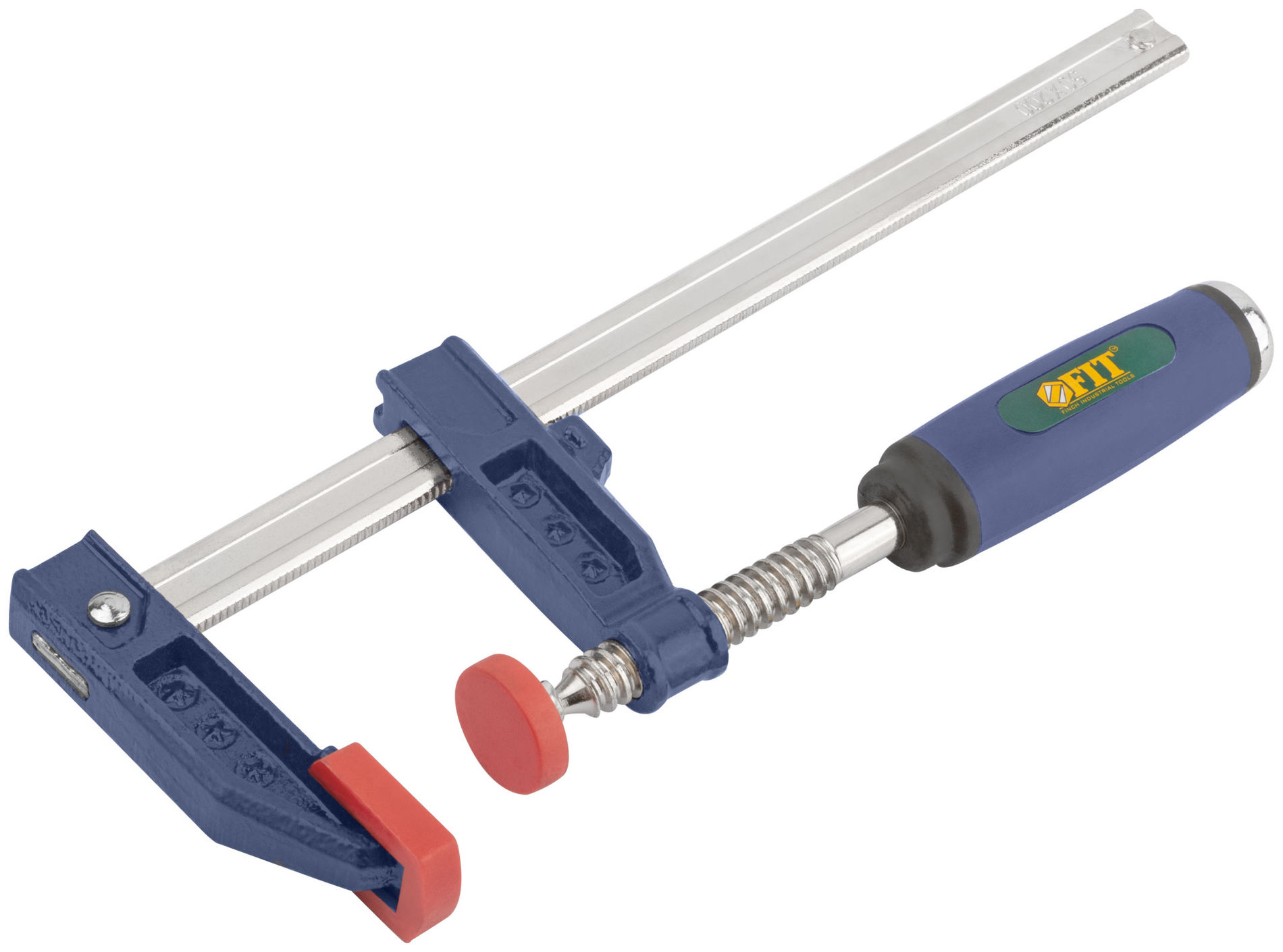 Струбцина тип F усиленная, мягкая ручка 50х200 мм (59152)