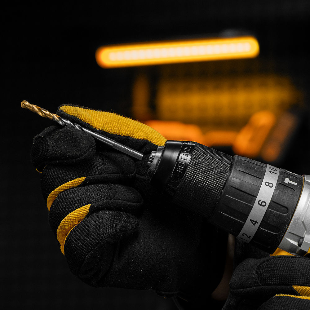 Сверло спиральное по металлу 5 x 86 мм, Р6М5, Golden Tip Denzel (718233)