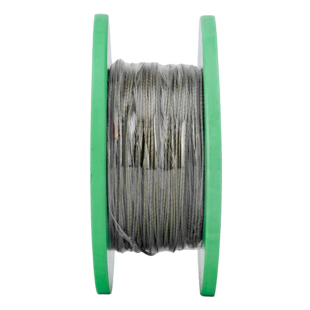 Трос металлополимерный прозрачный ПР-2.0, толщина 2.0 мм, катушка 200 метров Сибртех (47624)