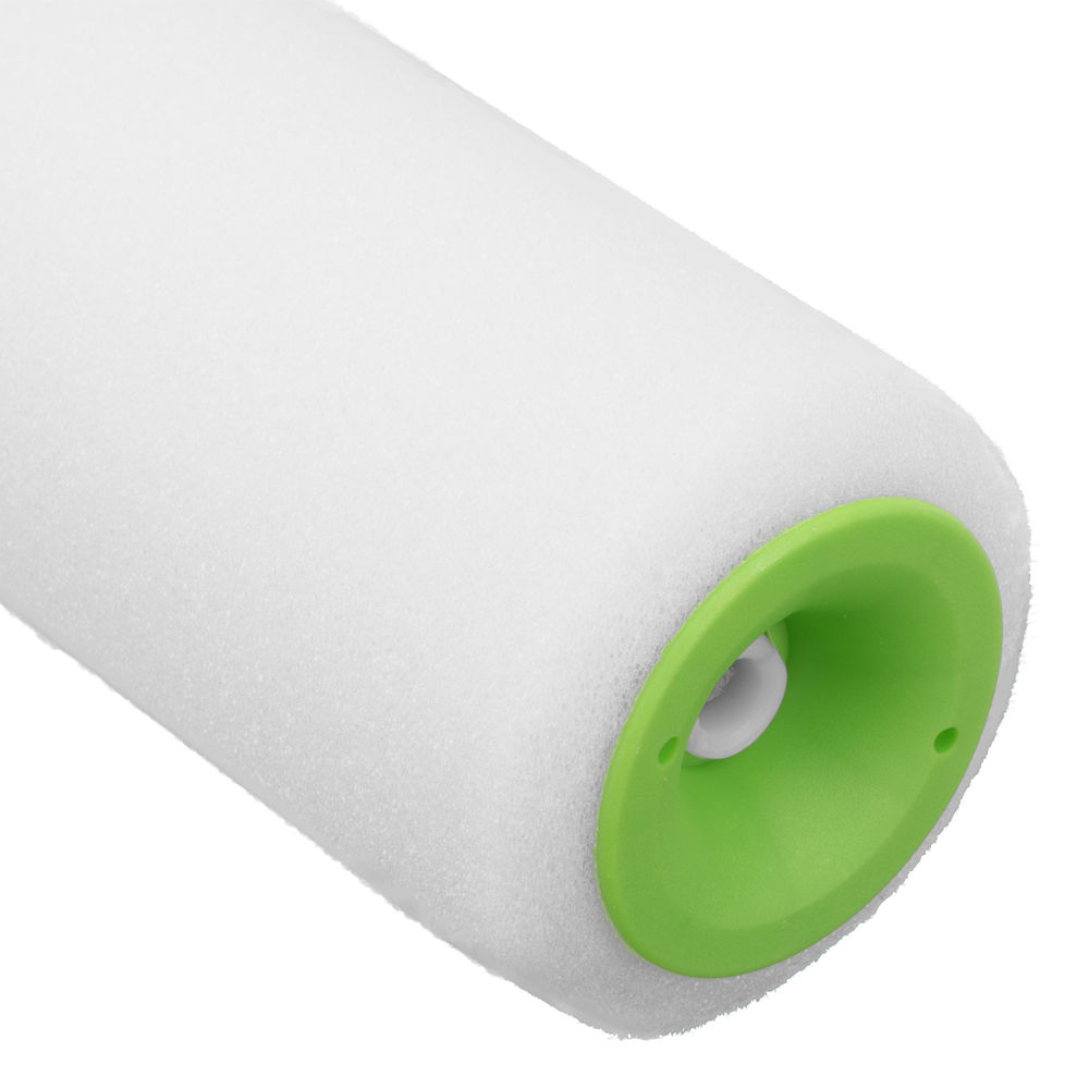 Валик Поролон с ручкой, 200 мм, D 48 мм, D ручки 6 мм Сибртех (80103)