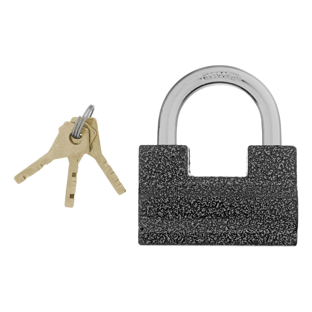 Замок навесной ЗН2-7, 80 мм Сибртех (91619)