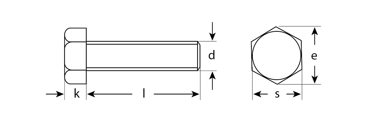 ЗУБР ГОСТ 7798-70, кл. пр. 5.8, M10 х 80 мм, цинк, 2 шт, болт (303086-10-080)