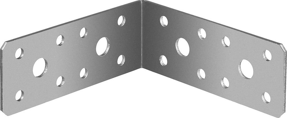 Крепежный уголок 35 x 90 x 90 x 2 мм цинк ЗУБР УК-2.0 310126-35-090