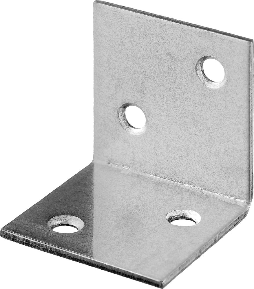 Широкий мебельный уголок 30 x 30 x 30 x 1.5 мм белый цинк ЗУБР УМШ-1.5 31034-30