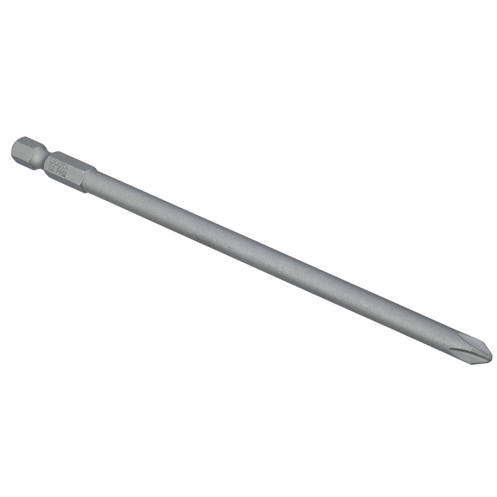 Бита, с шестигранным хвостовиком, 1/4, PH2, 150 мм, 1 шт, Licota, BPR115002