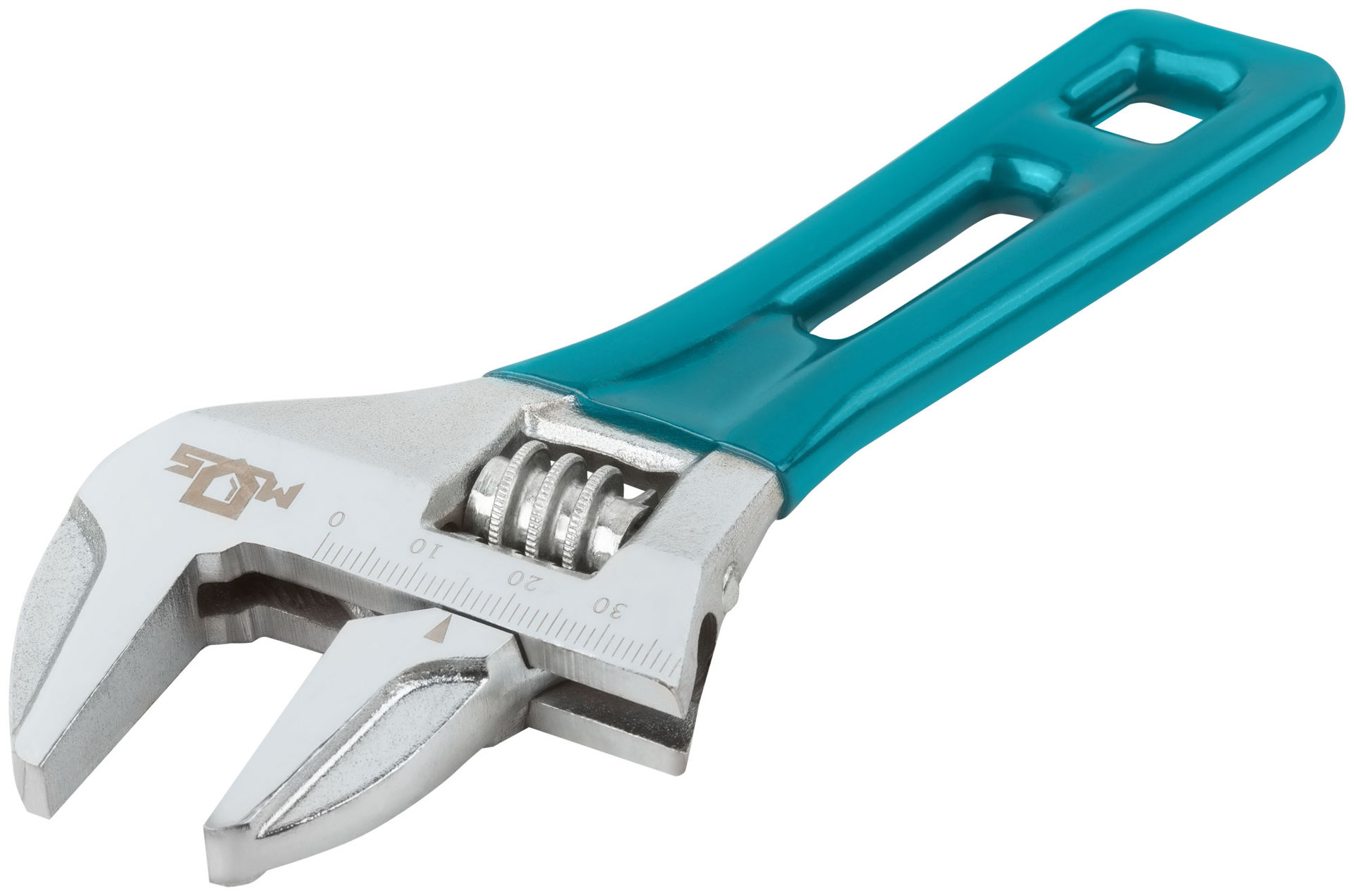 Ключ разводной с тонкими губками, пластиковая накладка на ручку, 150 мм ( 36 мм )