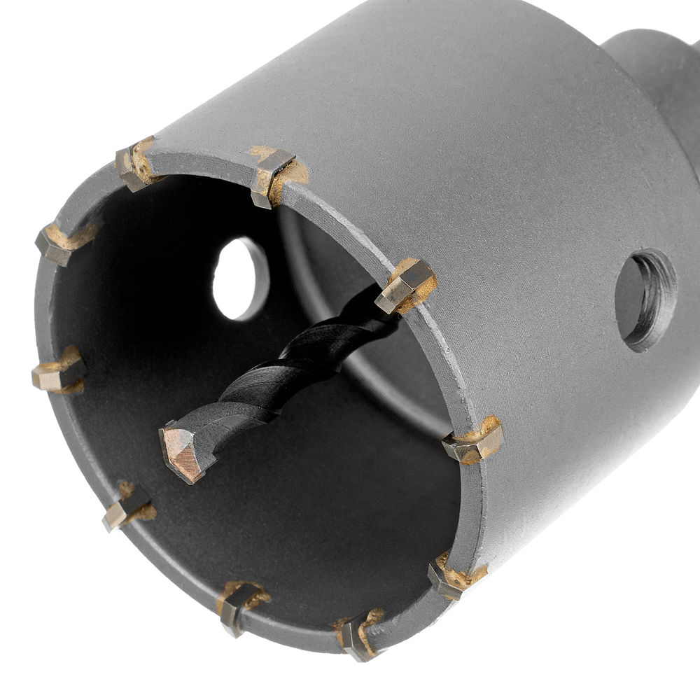 Коронка по бетону в сборе, М22 х 73 мм, SDS Plus Сибртех (703317)