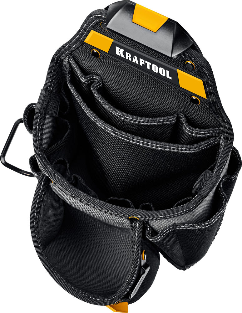 Пояс монтажника в комплекте: пояс монтажника, большая сумка, малая сумка KBS-3 KRAFTOOL 38762