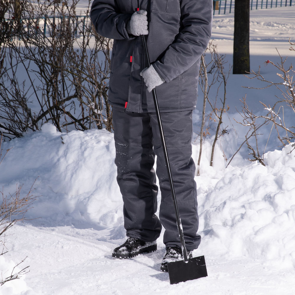 Ледоруб - скребок, 200 мм, 1.1 кг, металлический черенок, Сибртех (61524)