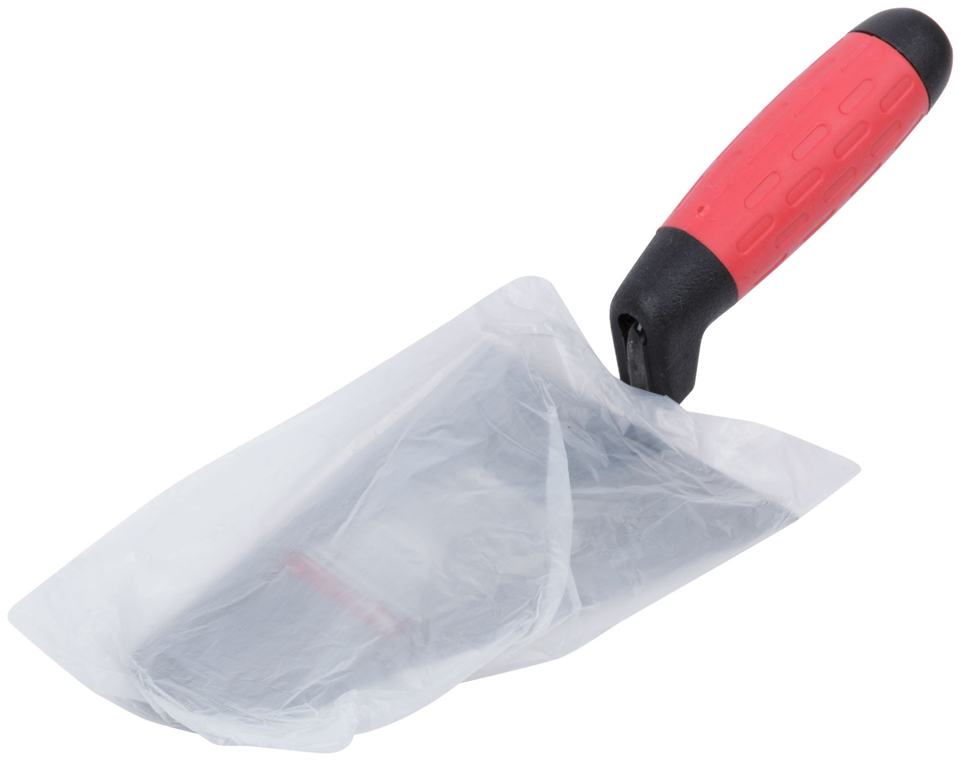 Мастерок бетонщика, прорезиненная ручка 180 мм (04931)