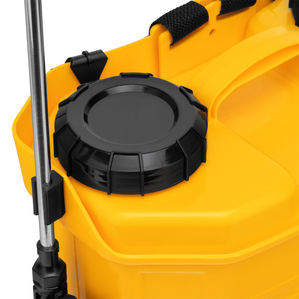 Опрыскиватель ранцевый аккумуляторный D-16LA, 16 л, 12 В, 8 Ач Denzel (64789)