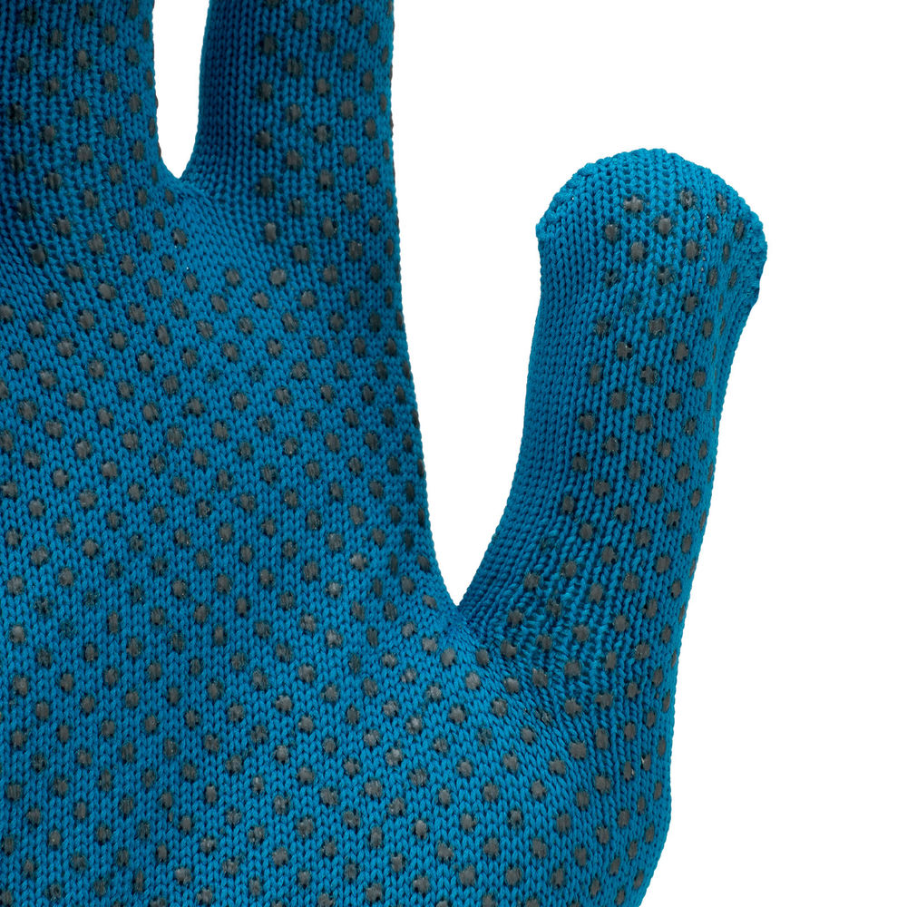 Перчатки в наборе, 5 пар, цвета в ассортименте, ПВХ точка, L, Palisad (67854)