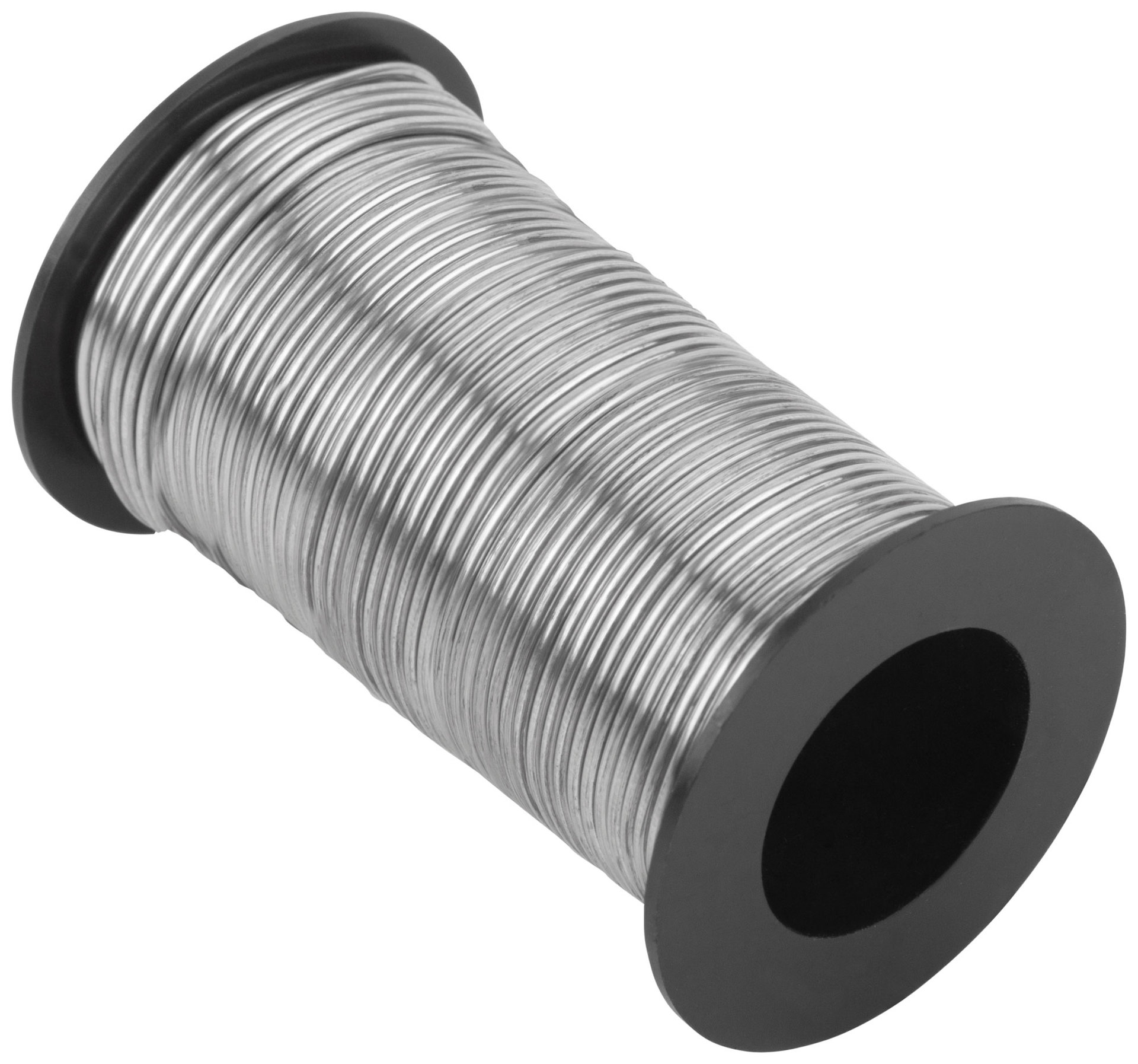 Припой ПОС 61 без канифоли, проволока диаметр 1 мм, на катушке, 50 гр. (60583)