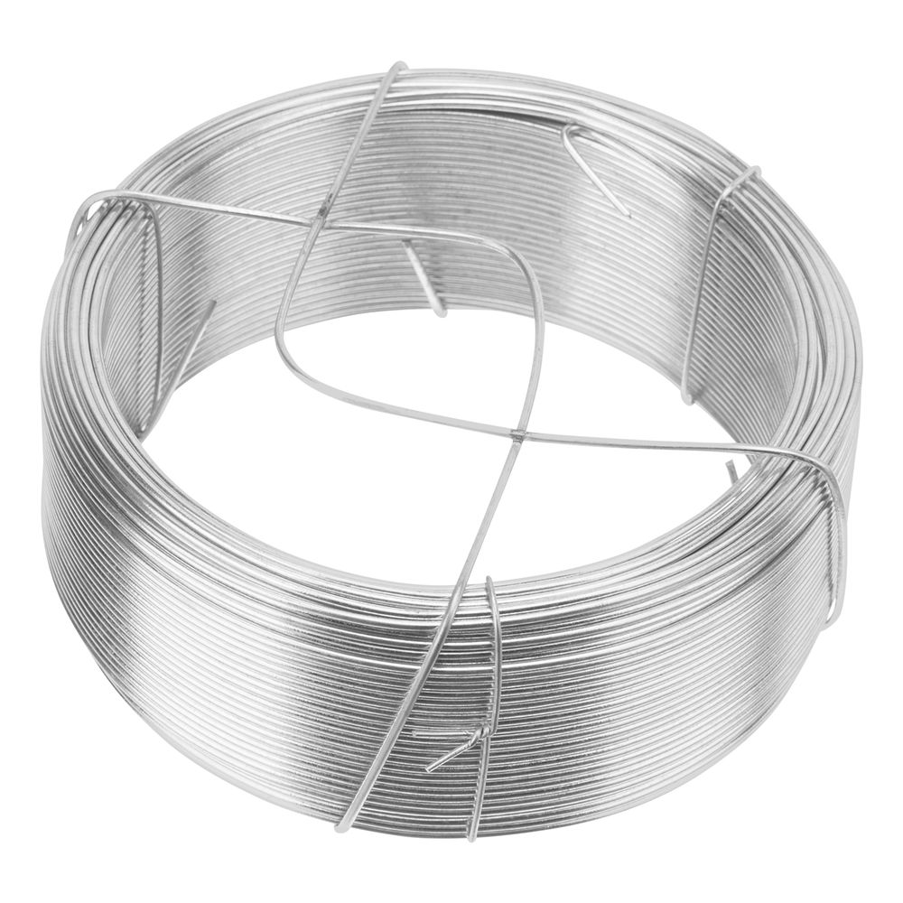 Проволока стальная, оцинкованная 1.2 мм, длина 50 м Сибртех (47753)