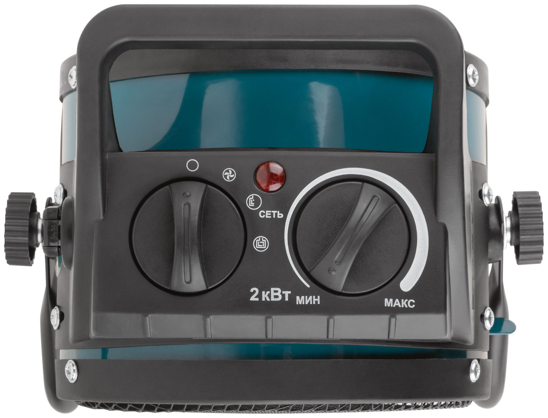 Пушка тепловая 2000 Вт; 20 м2; 160 м3/мин; керамич. ТЭН ; коробка (80901)