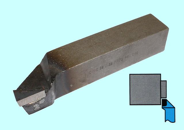 Резец проходной упорный отогнутый 25х25х140 Р6М5К5 DIN 4980 CNIC