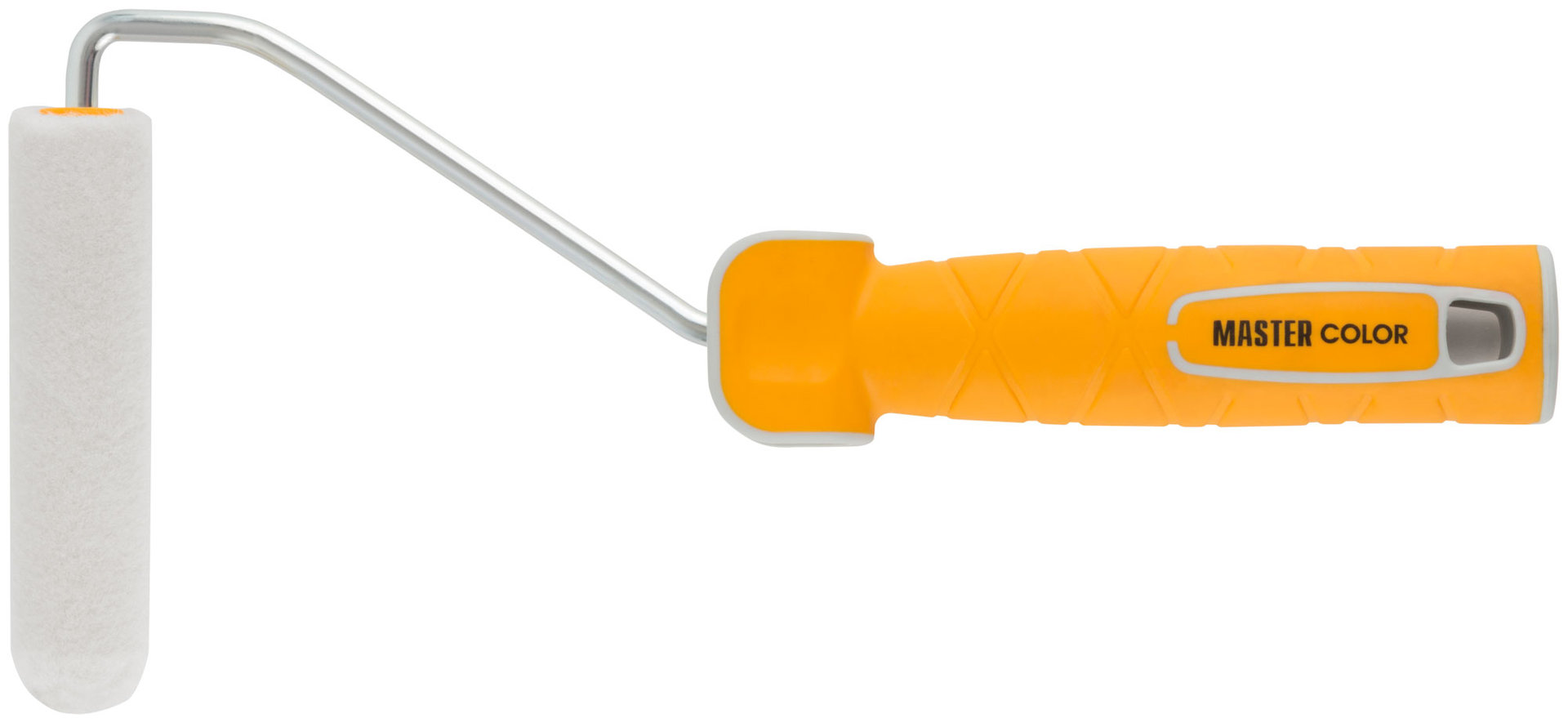 Ролик, ядро 15 мм, 100% велюр, ворс 5 мм, 2K-ручку 27 см, 100 мм (30-1117)