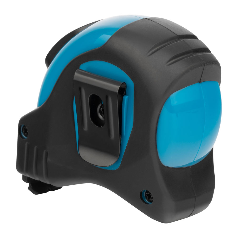 Рулетка Schlagfest,5 м x 25 мм,магнитный обрезиненный зацеп,двусторонняя шкала,Нейлоновое покрытие,автоматическая фиксация Gross