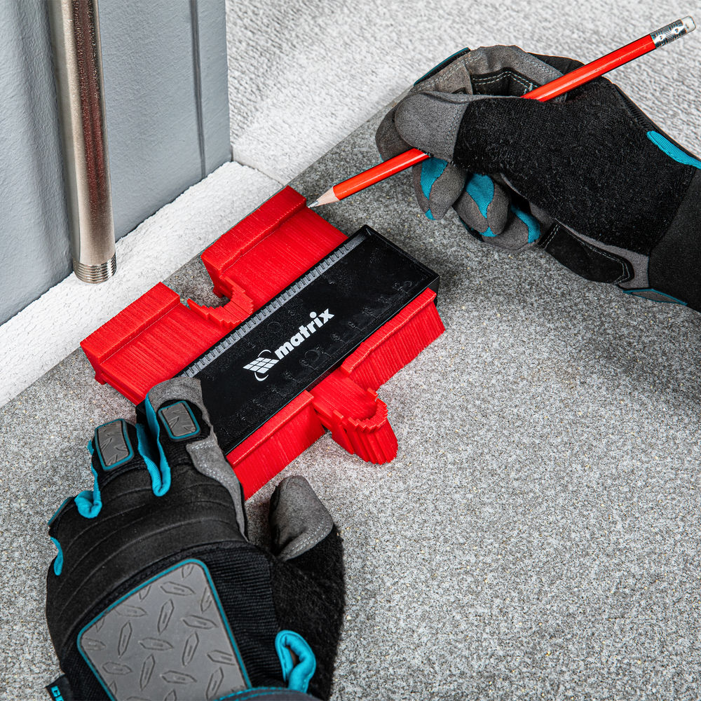 Шаблон для копирования профиля 12 см, пластиковый Matrix (88103)