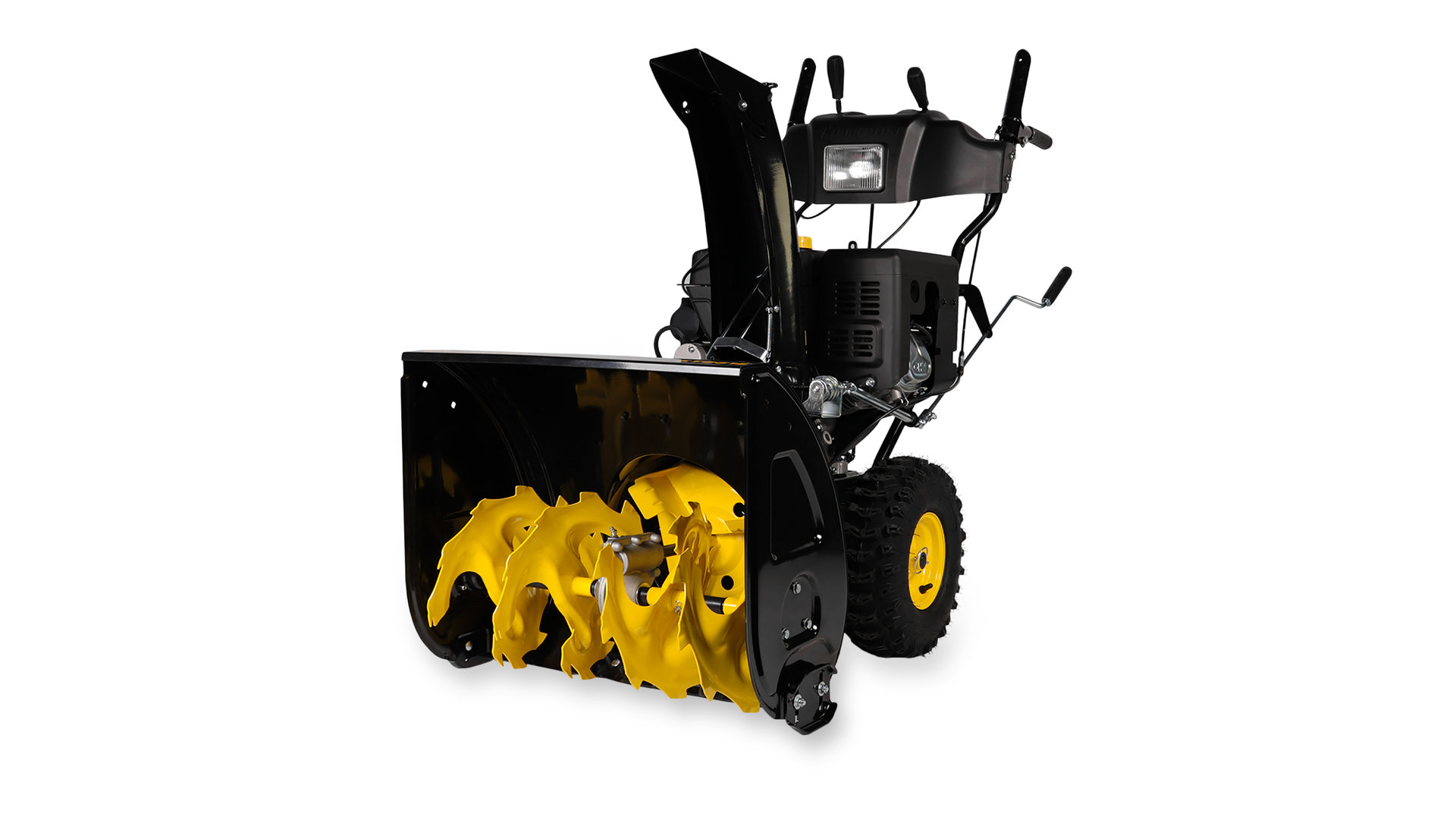 Снегоотбрасыватель CHAMPION ST861E (10лс61см6F/2Rколеса4л90,5кг эл.стартер,фара,обогрев,зимний дв.) (ST861E)