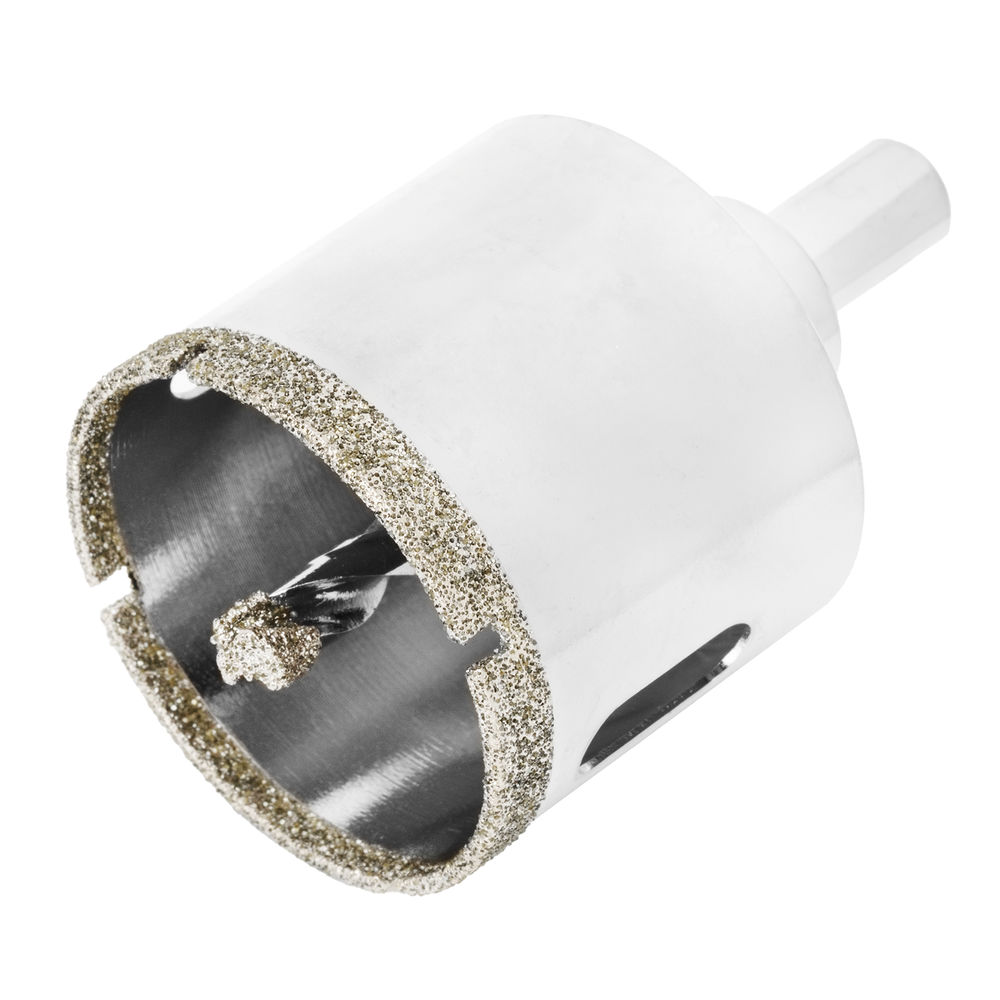 Сверло алмазное по керамограниту, 45 х 67 мм, трехгранный хвостовик Matrix (726453)