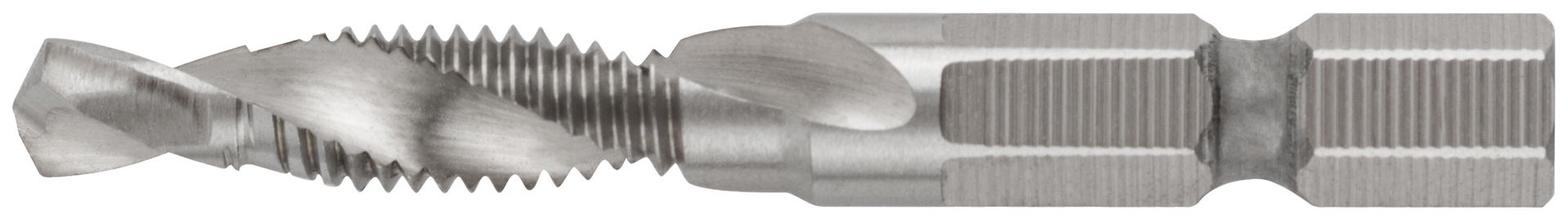 Сверло-Метчик комбинированное метрическое, быстрорежущая (HSS) сталь Р6М5, М6х1,0 мм, 18/56 мм (70903)