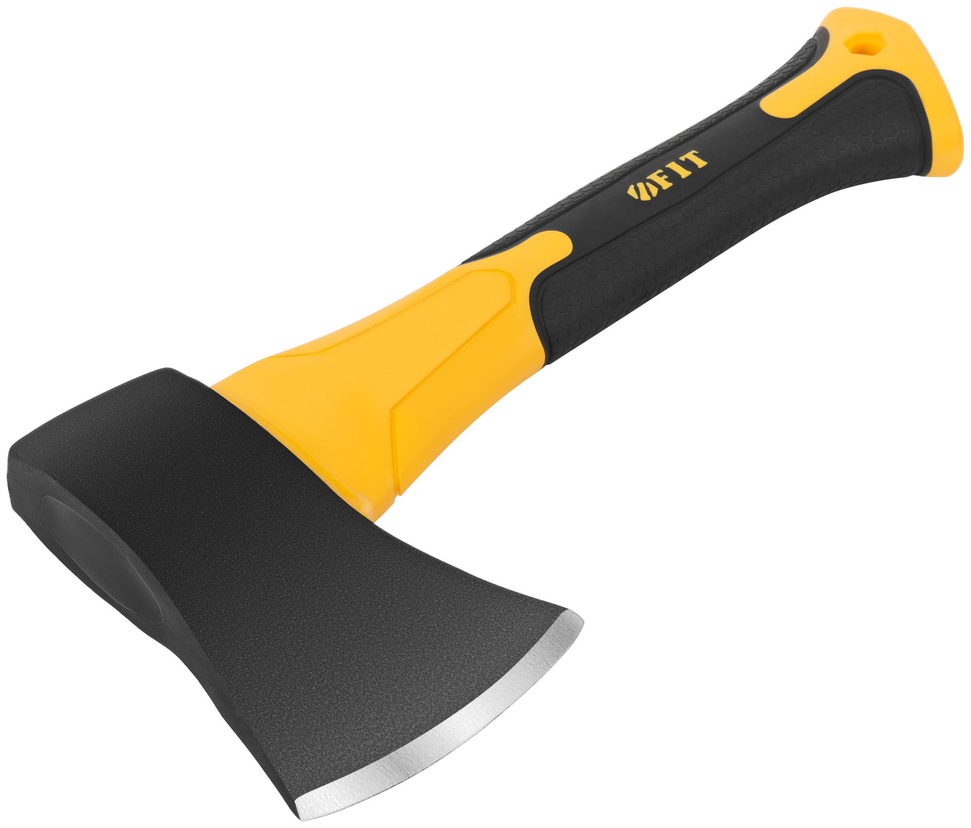 Топор туриста укороченный, кованая сталь, усиленная фиберглассовая ручка 450 гр.