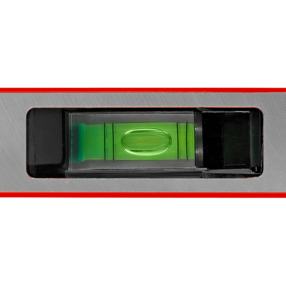 Уровень алюминиевый магнитный, 400 мм, фрезерованный, 3 глазка (1 зеркальный) усиленный Matrix (34704)