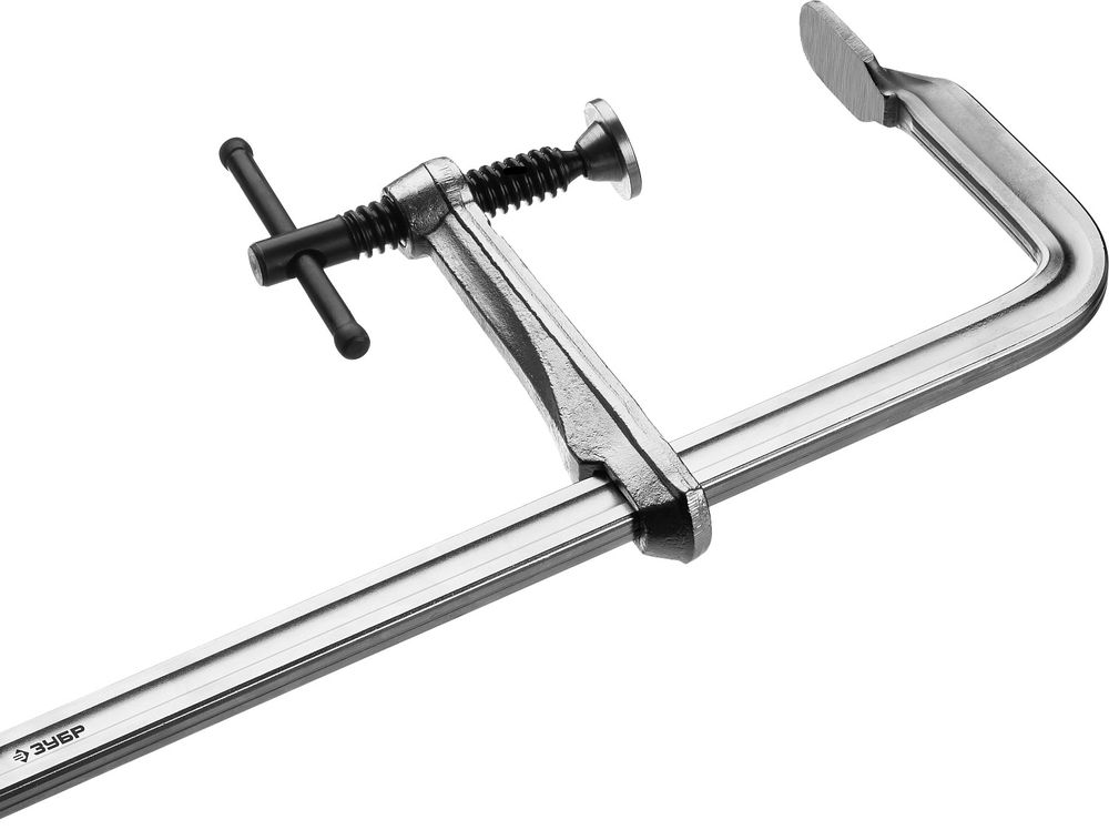 Цельнокованая струбцина КС-1000/120, F, 1000 х 120 мм ЗУБР Профессионал 32157-120-1000