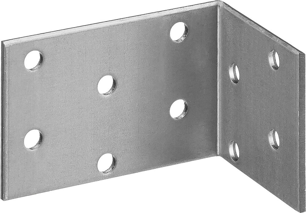 Анкерный крепежный уголок 40 x 60 x 40 x 2 мм ЗУБР УКА-2.0 310226-040-060
