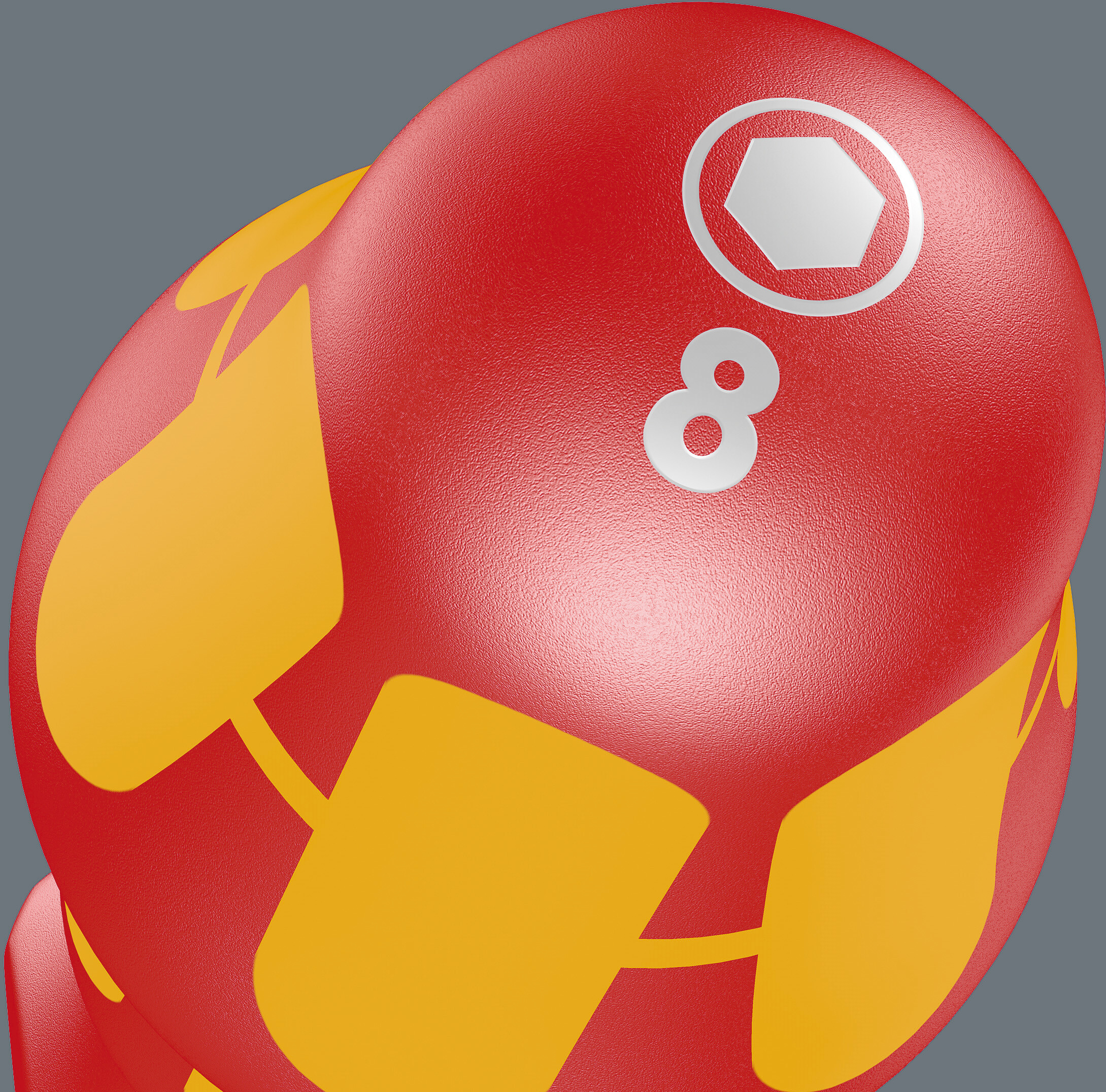 Отвёртка диэлектрическая торцевая 13 x 125 мм с внутренним шестигранником VDE серия 190 i Wera WE-005340