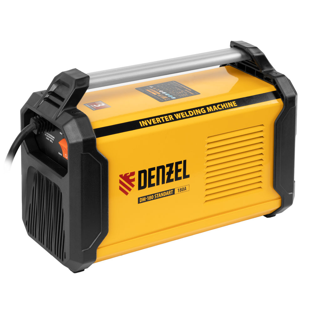 Аппарат инвертор. дуговой сварки DM-180 Standart, 180 А, ПВ 60% Denzel (94324)