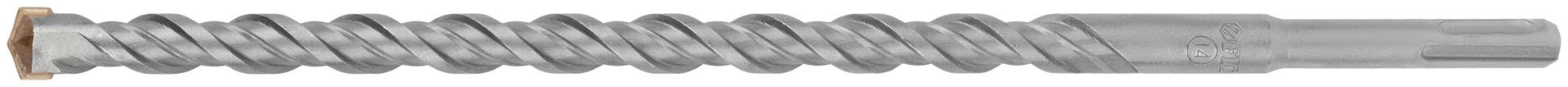 Бур по бетону SDS PLUS, Профи, W-образная вставка, двойная спираль, 14 х 310 мм (32835)
