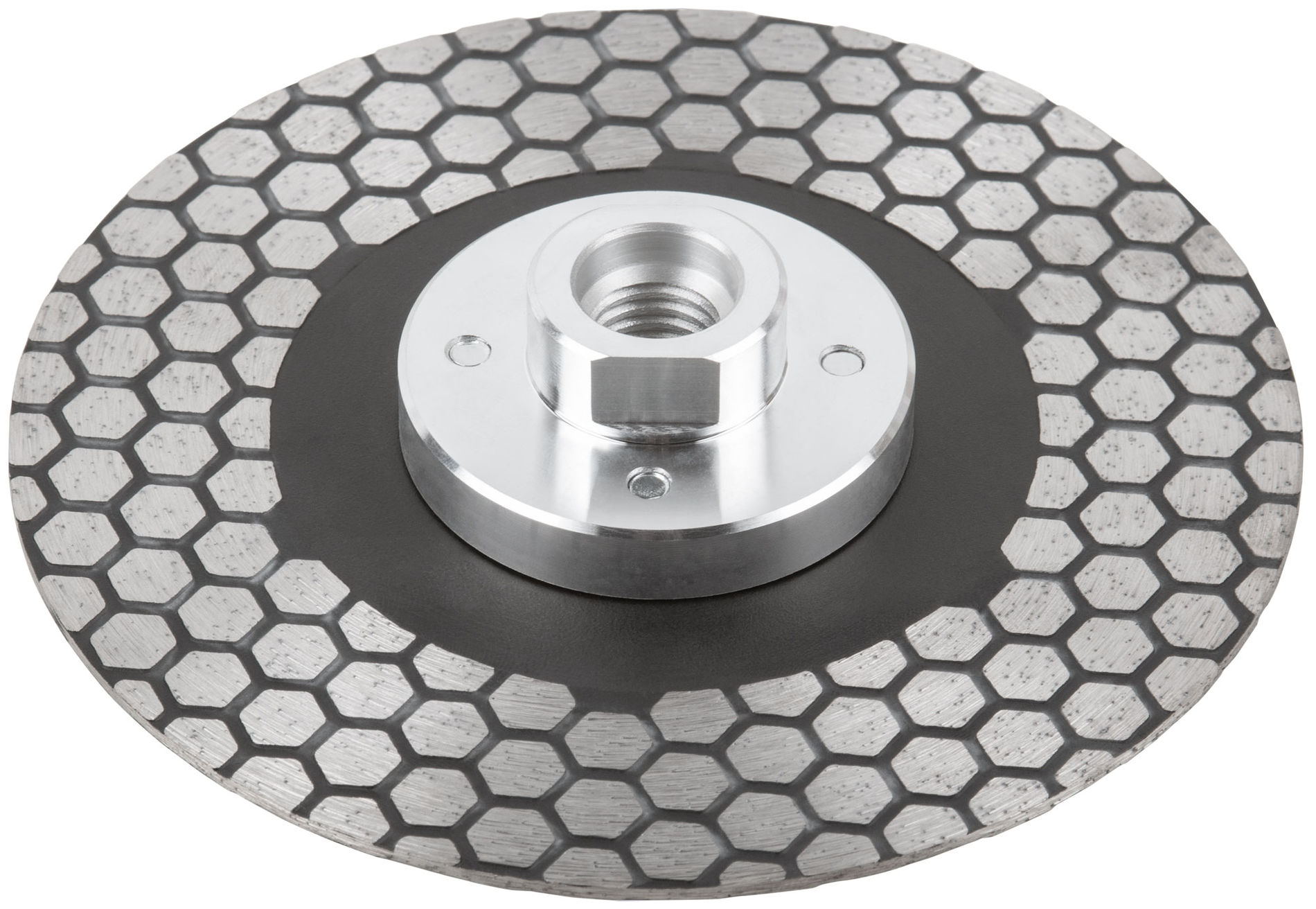 Диск отрезной алмазный по керамике и керамограниту 125 х 1.6 х 25 мм, фланец М14 (37237М)