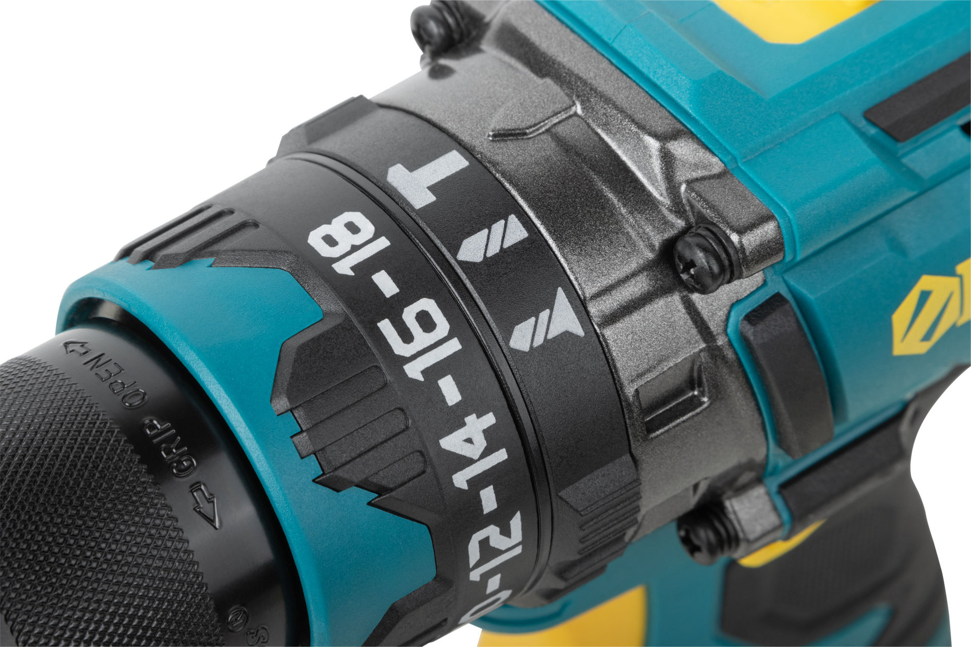 Дрель-Шуруповерт Акк. Бесщеточная; 20,0 В; 0-500/2000 об/мин; 100 Нм; Li-Ion 4,0 Ач; 2 ч.; рез. накл.; кейс (79904)