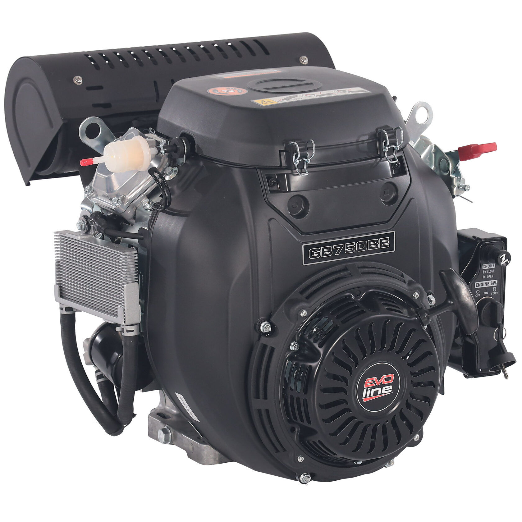 Двигатель бензиновый EVOline GB 750 BE 25,4 мм 4500 rpm (произведено Zongshen)