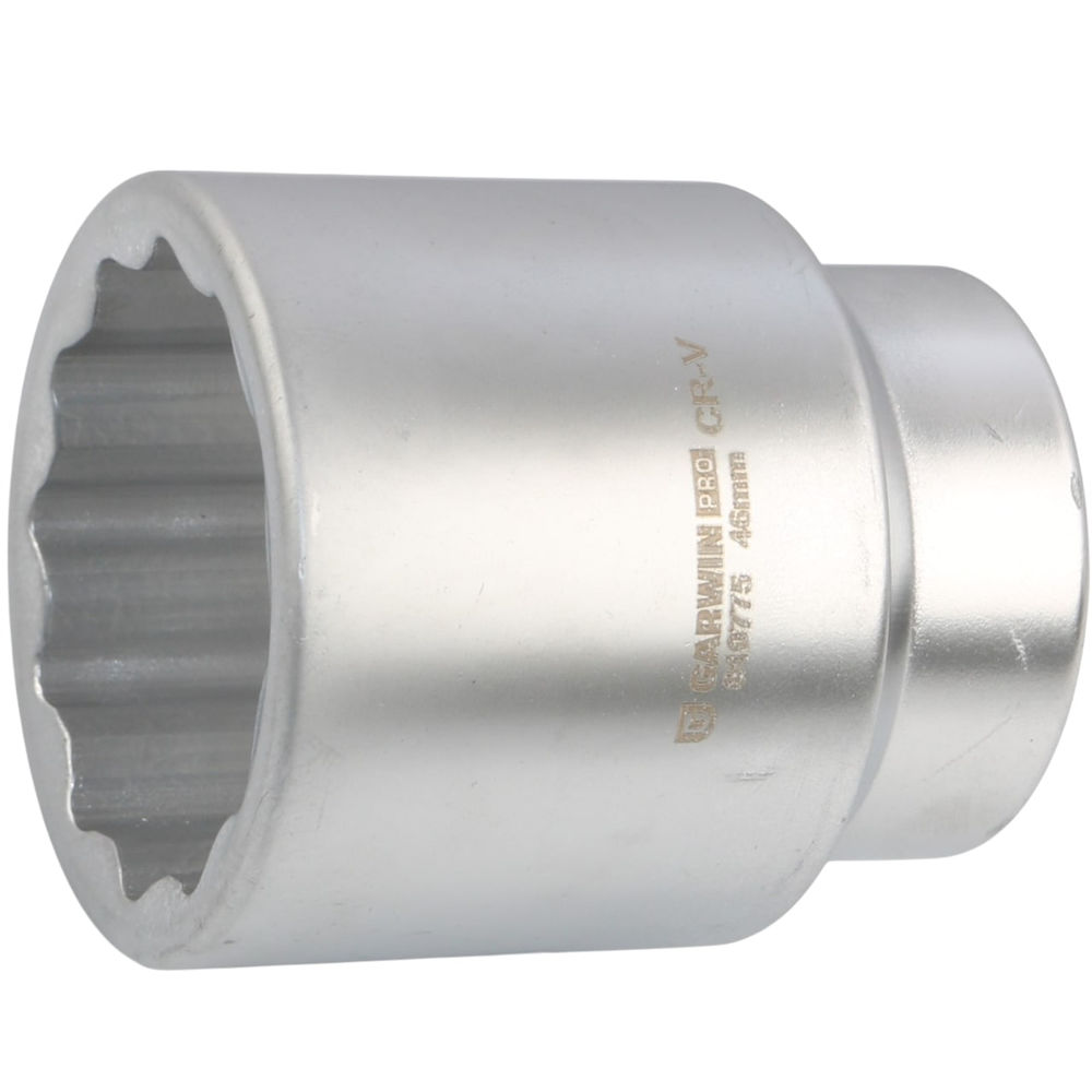 Головка, 1, 46 мм, торцевая, 12-гранная, GARWIN PRO, 610775-46