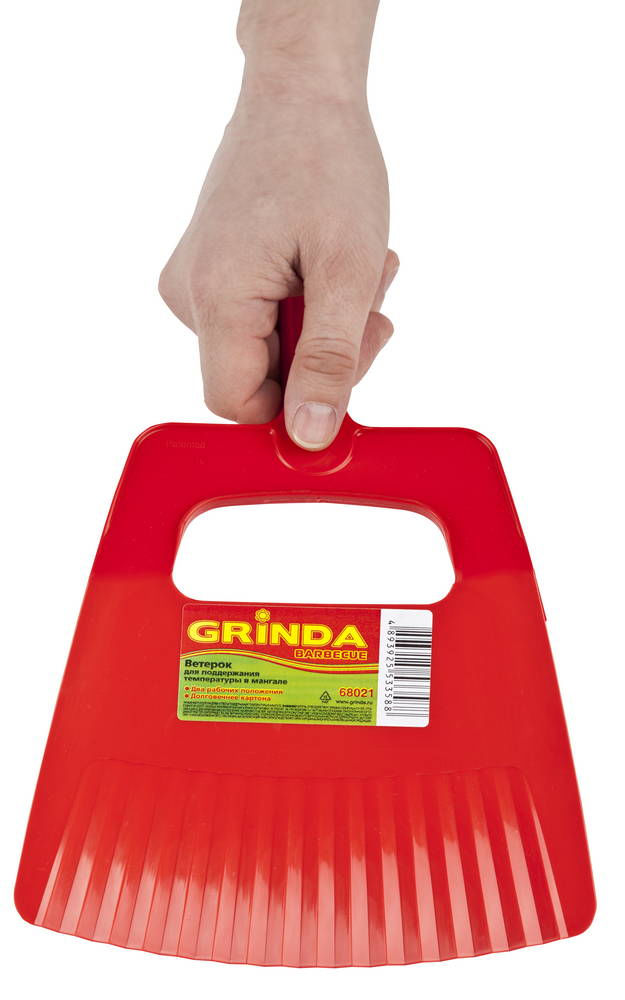 Ветерок Barbecue, 32.5 х 19.5 мм, для поддержания температуры в мангале GRINDA 68021