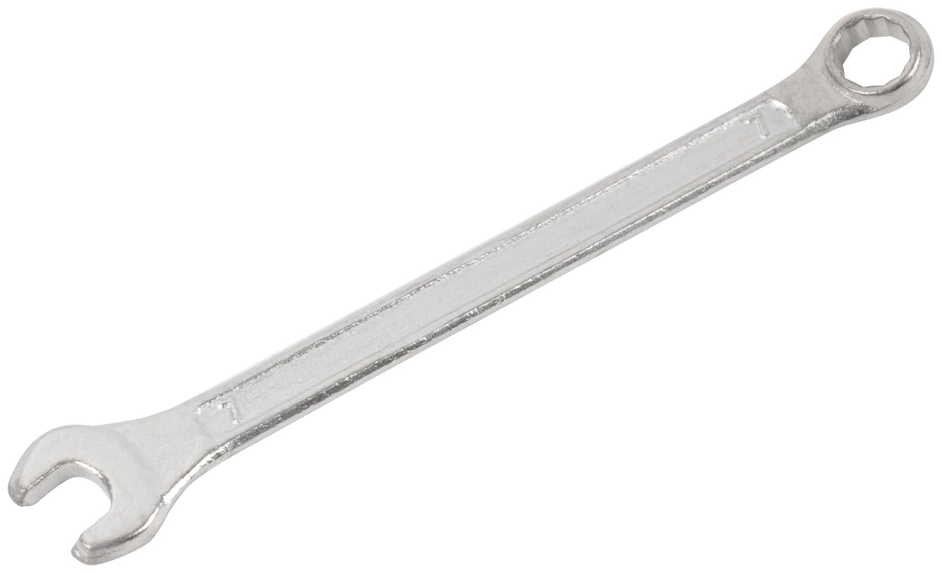 Ключ комбинированный, цинковое покрытие 7 мм