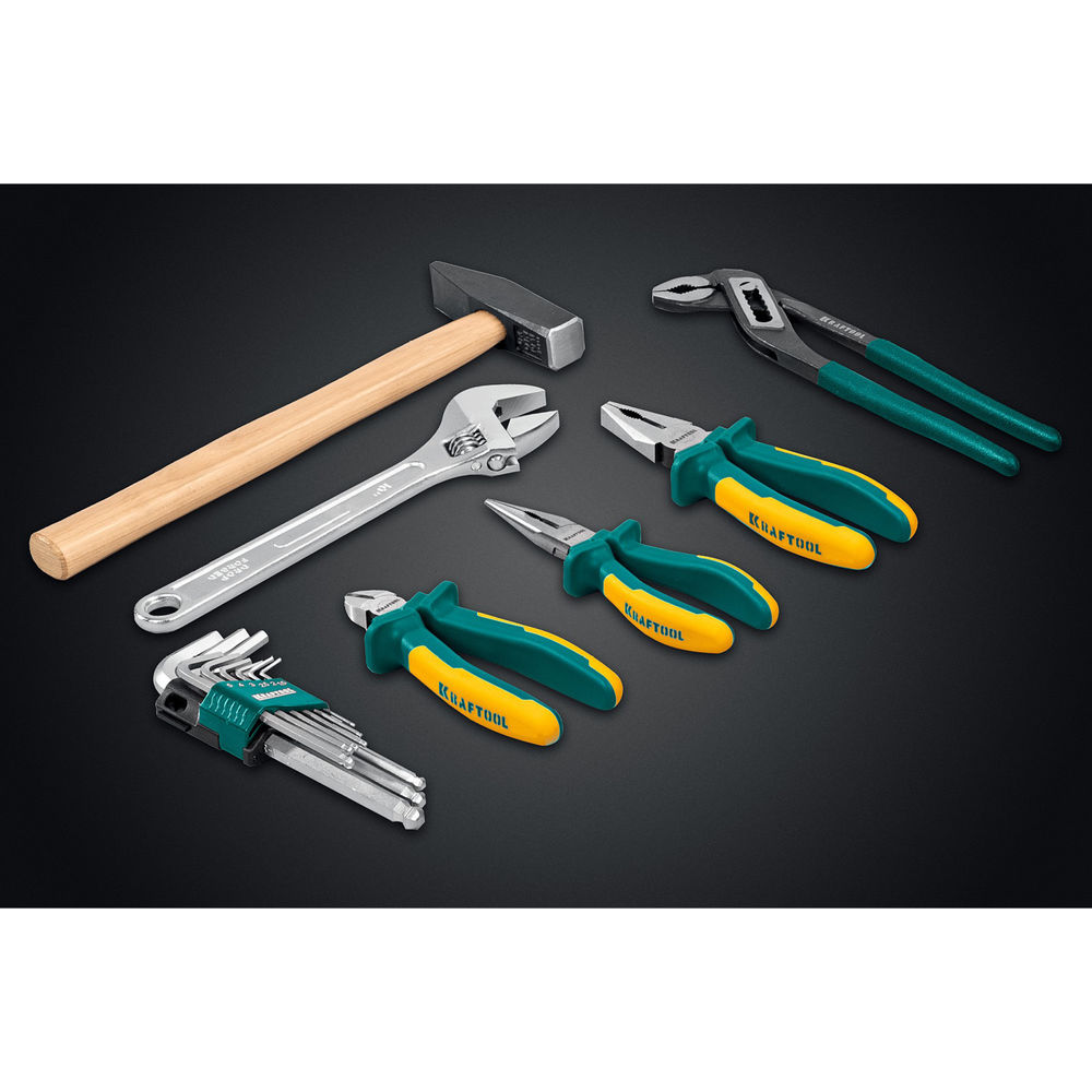 Набор инструмента универсальный 131 предм., (1/2+1/4) GRAND-131 KRAFTOOL 27978-H131