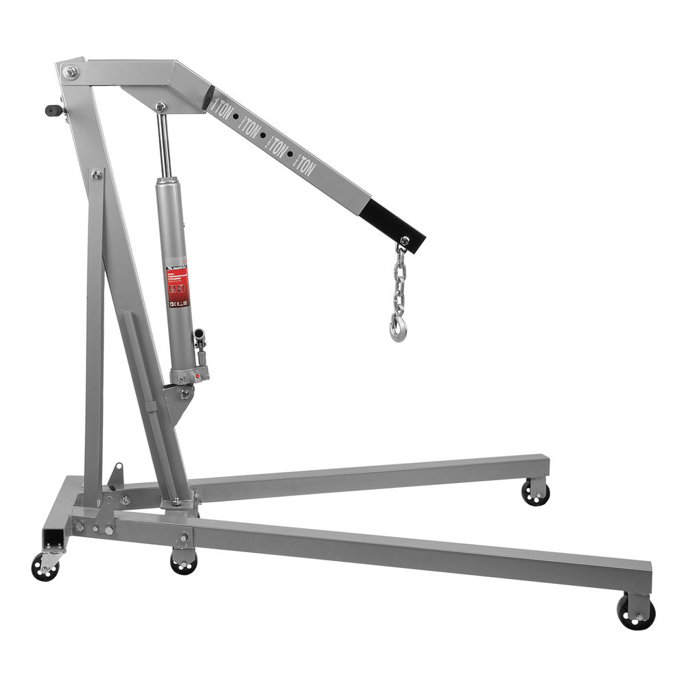 Кран гидравлический, 1 т, H подъема 25-2060 мм, складной (комплект из 2 частей) Matrix (567295)