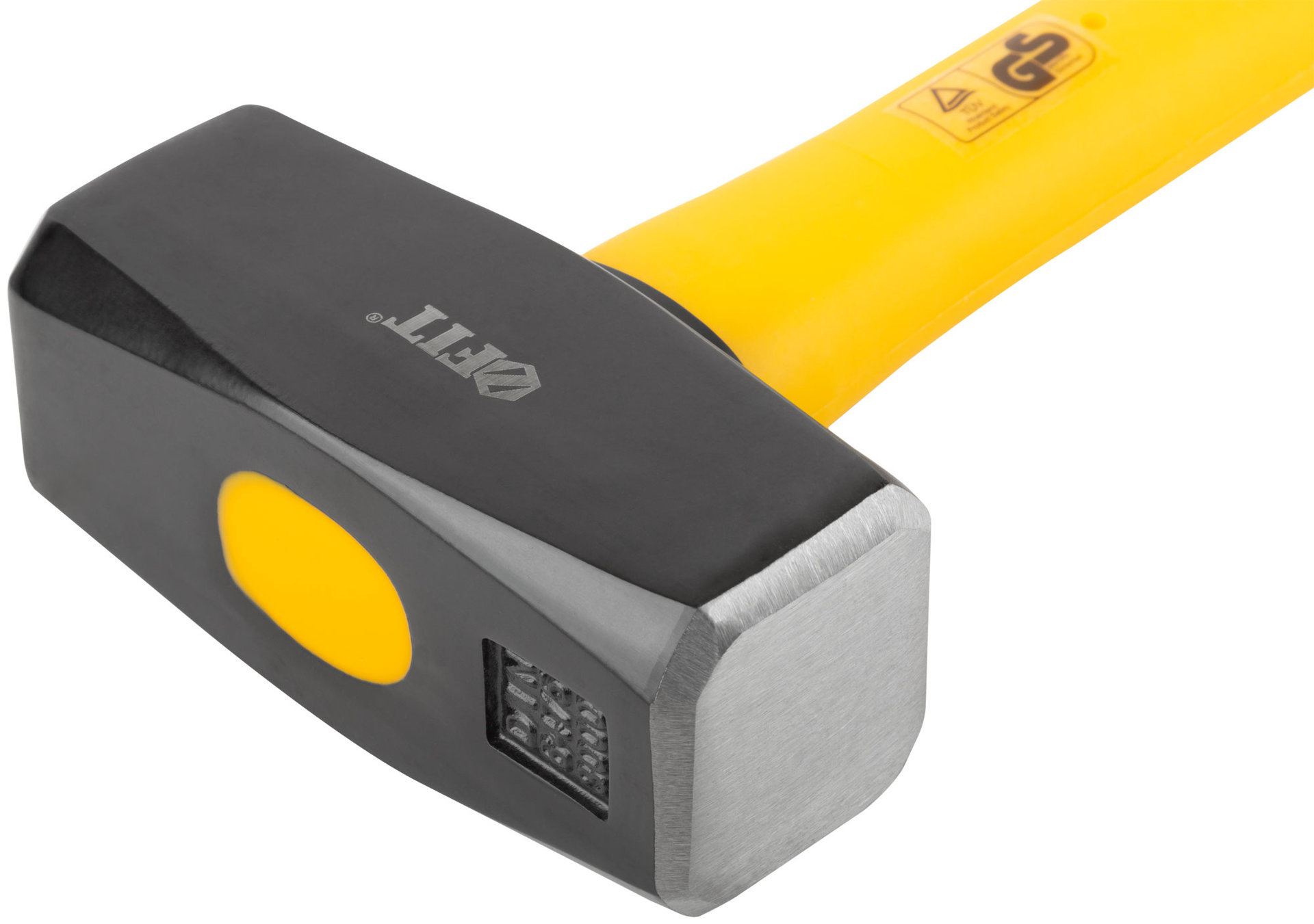 Кувалда кованая, фиберглассовая усиленная ручка 600 мм, 3 кг