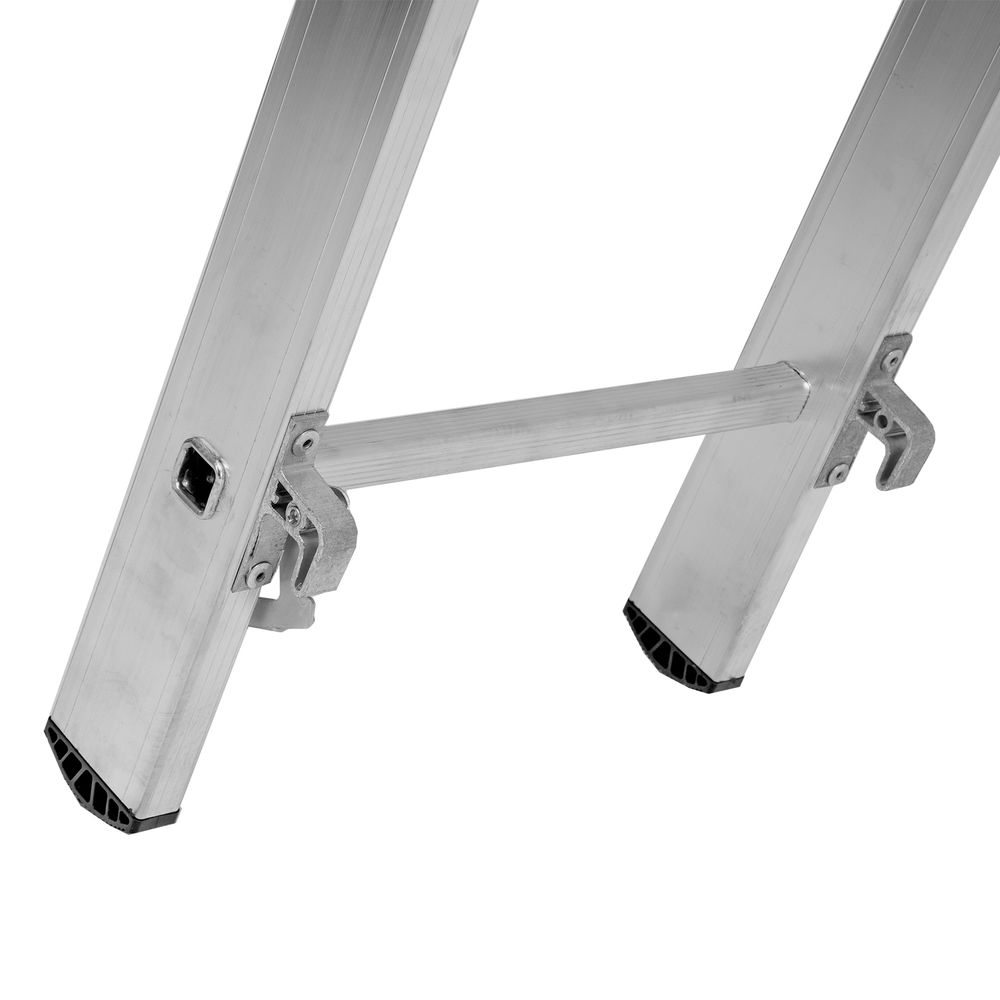 Лестница, 3 х 12 ступеней, алюминиевая, трехсекционная, Сибртех (97822)