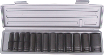 Набор ударных головок глубоких 13пр. 10-30 мм 1/2 Licota ASA-40011