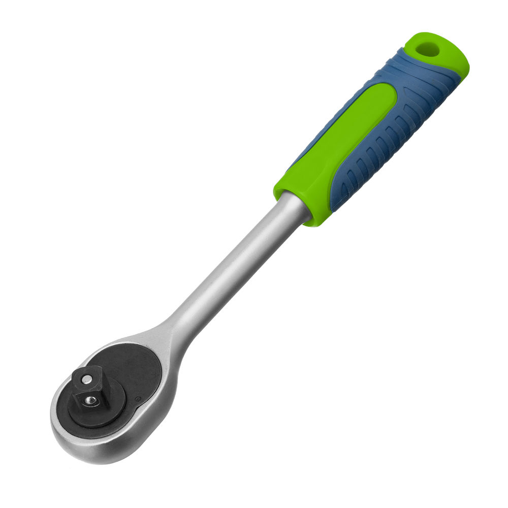 Набор инструментов, 1/2, 1/4, пластиковый кейс 76 предметов Сибртех