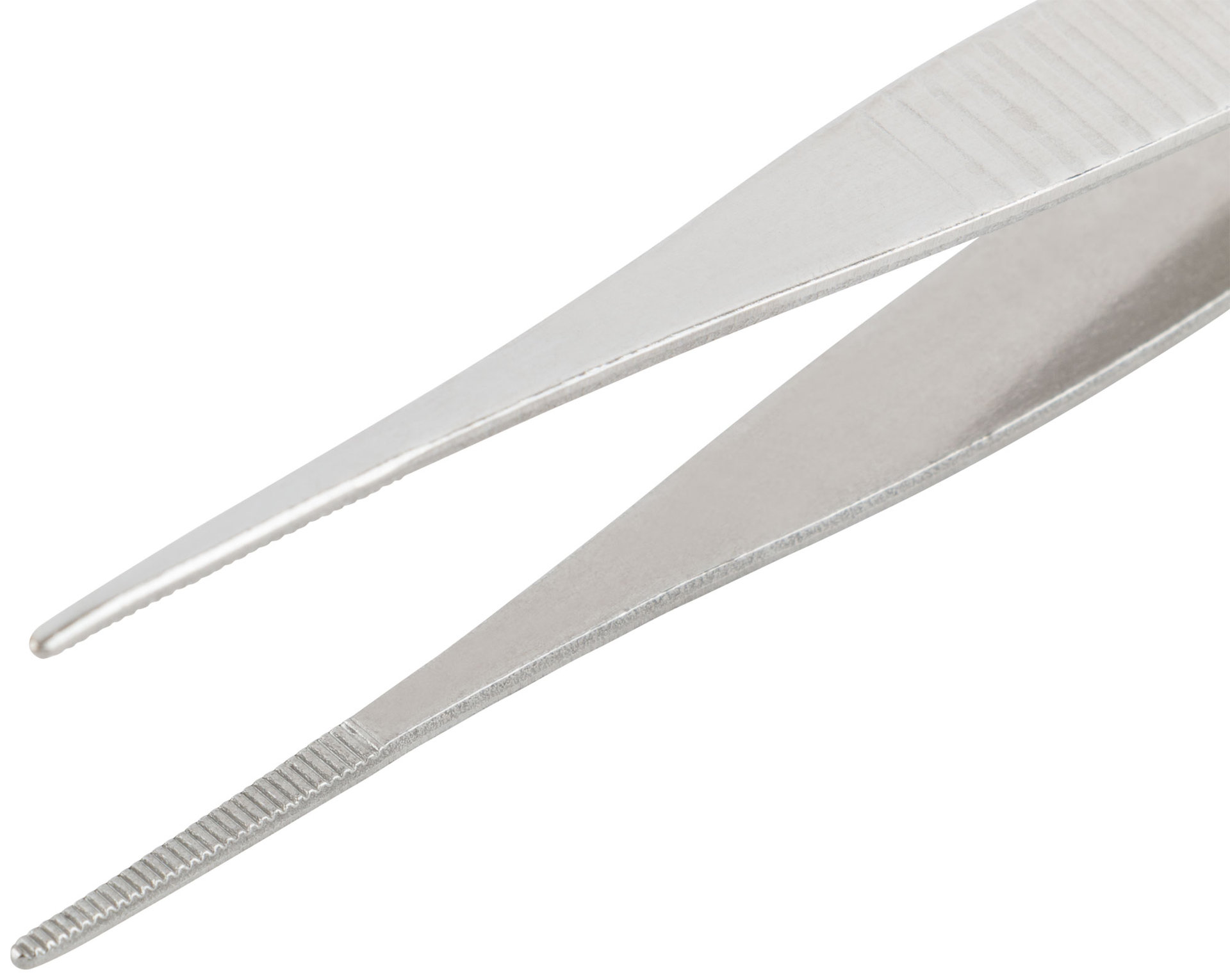 Пинцет прямой нержавеющий 125 мм (67437М)