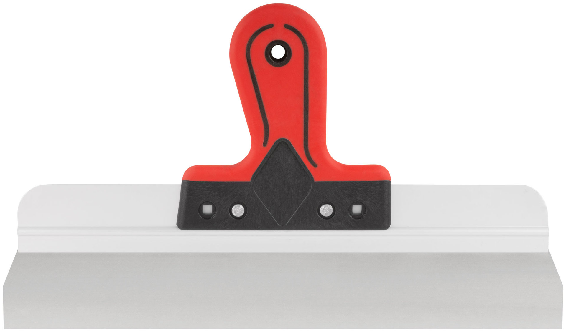 Шпатель фасадный Профи, нержавеющая сталь, прорезиненная ручка 350 мм (06425)