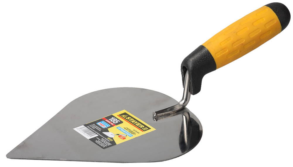 Кельма сердце 185 мм, нержавеющее полотно, 2-х компонентная рукоятка Professional STAYER 08293