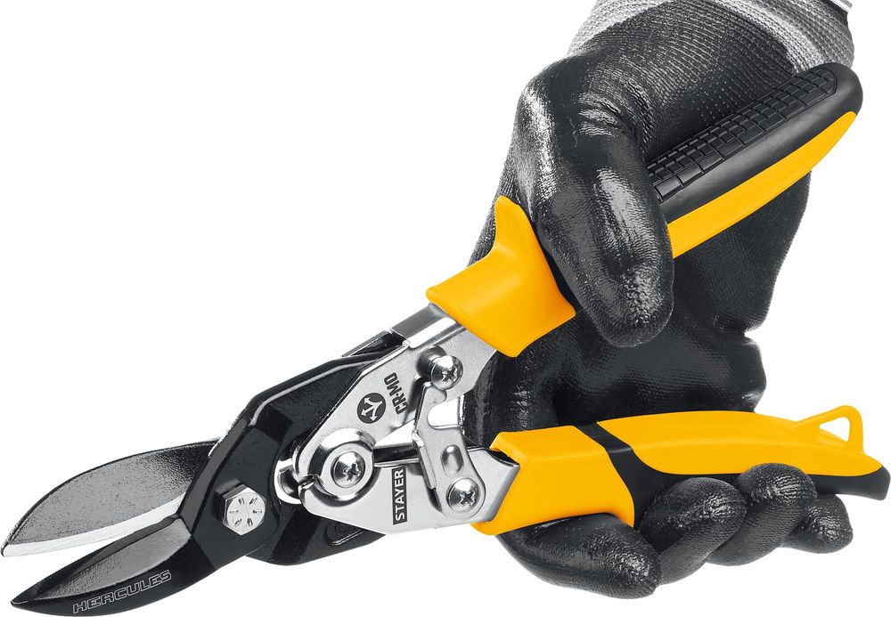 Ножницы по металлу прямые Hercules, 250 мм STAYER Professional 2320_z01