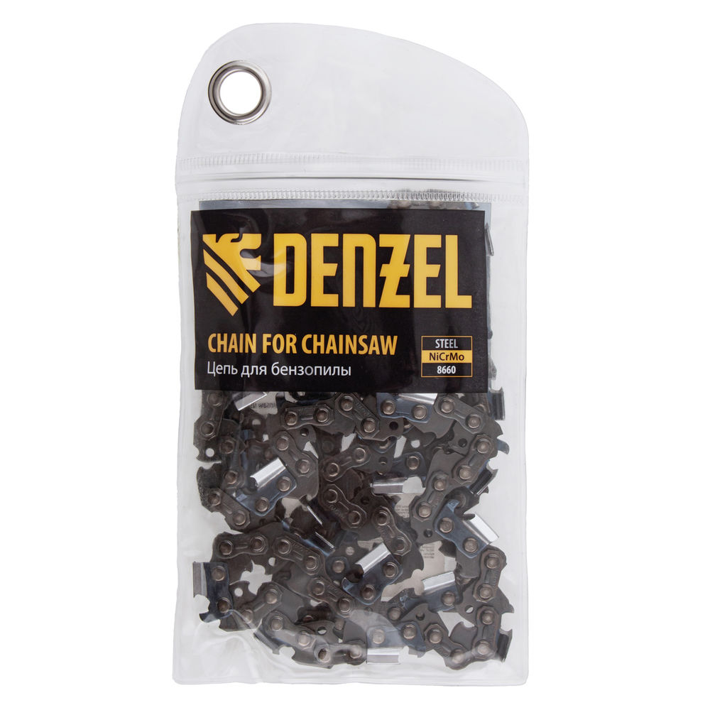 Цепь для бензопилы DGS-5218, шина 45 см (18) шаг 0.325, паз 1.5 мм, 72 звена Denzel (59805)